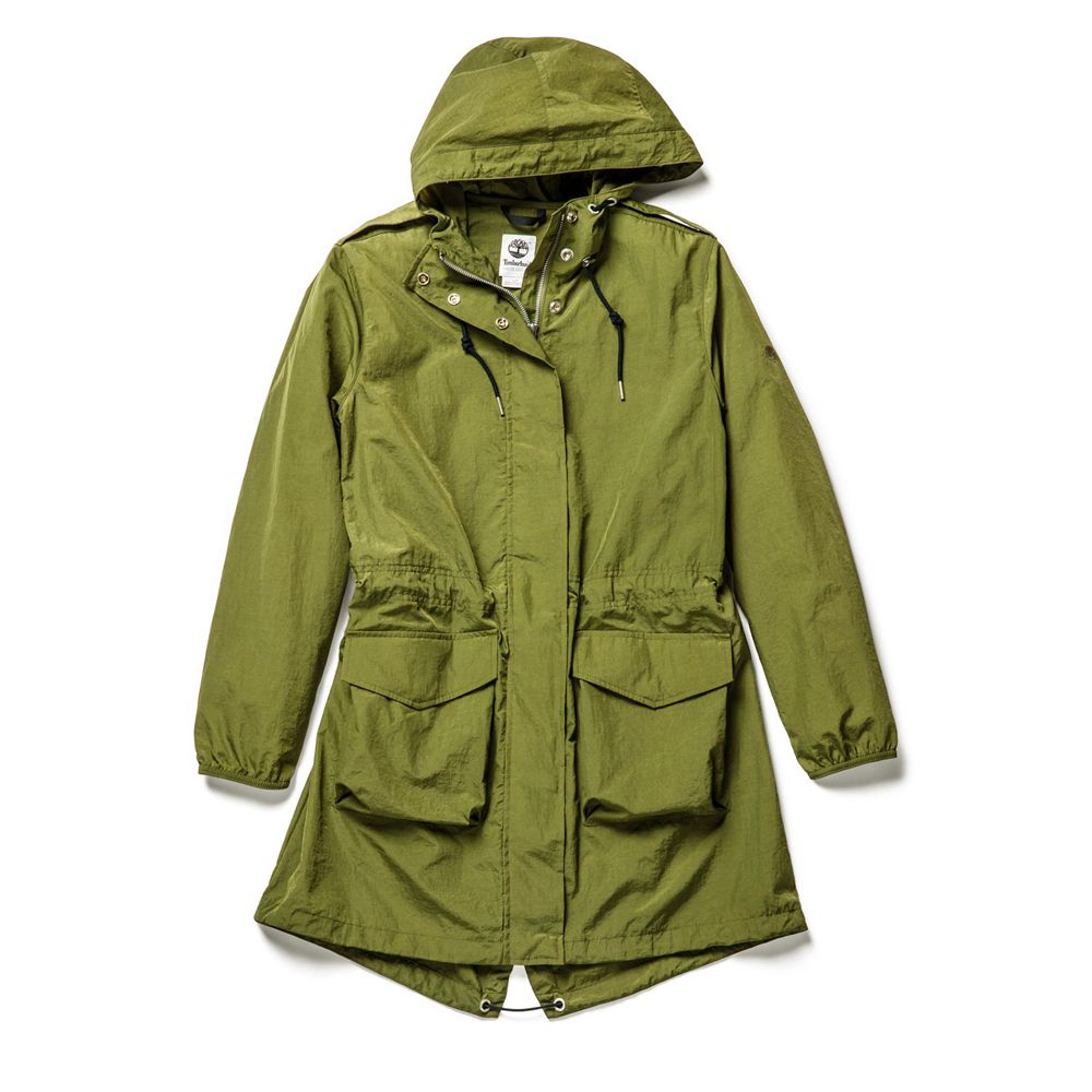 Parka Timberland Dama Masline Verzi - Lightweight Parka - Romania - FYNJMR765